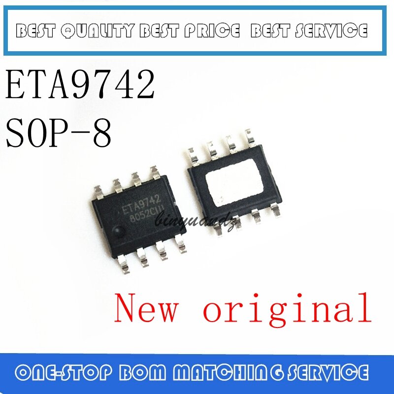 1PCS  ETA9742  9742 SOP-8 NEW  High current synchronous rectifier IC