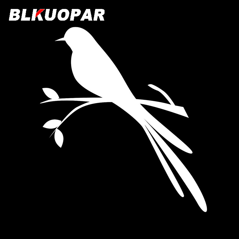 BLKUOPAR สำหรับสาขานก Silhouette สติกเกอร์รถแฟชั่น Decals ไวนิลรถ Wrap Campervan รถจักรยานยนต์ Scratch-Proof