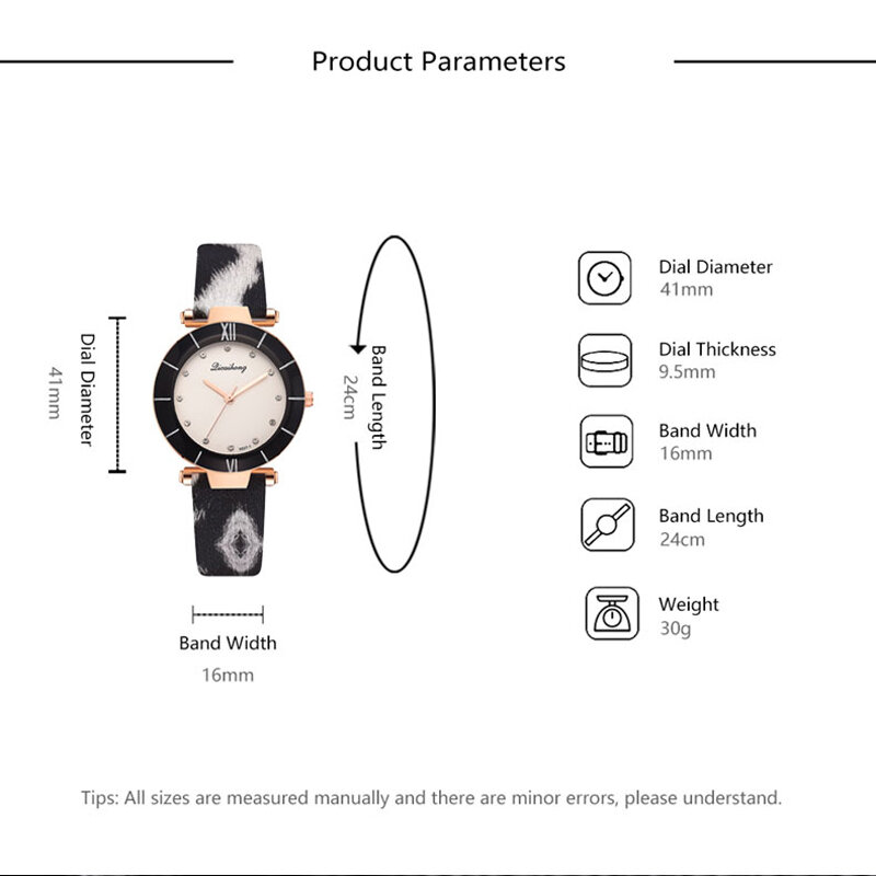 Fashion Trend Women Quartz Watches Leopard Print Minimalist Creative Ladies Wrist Watch Personality New Style 2019 Reloj Mujer
