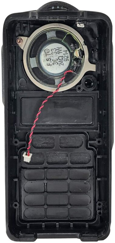 Casing Rumahan dengan Speaker untuk Motorola CP185 P160 P165 CP476 EP350 CP1200 Sampul Depan Radio Tanpa Keypad