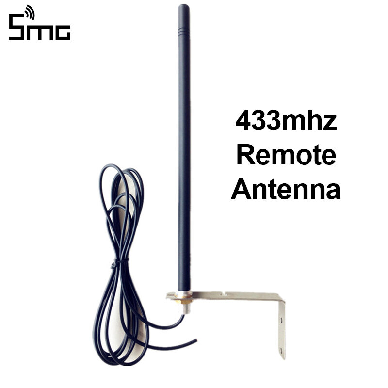 Novo trabalho de controle remoto automático antena ao ar livre com controle de portão, comando de garagem, controle remoto 433mhz, garagem remota 433mhz
