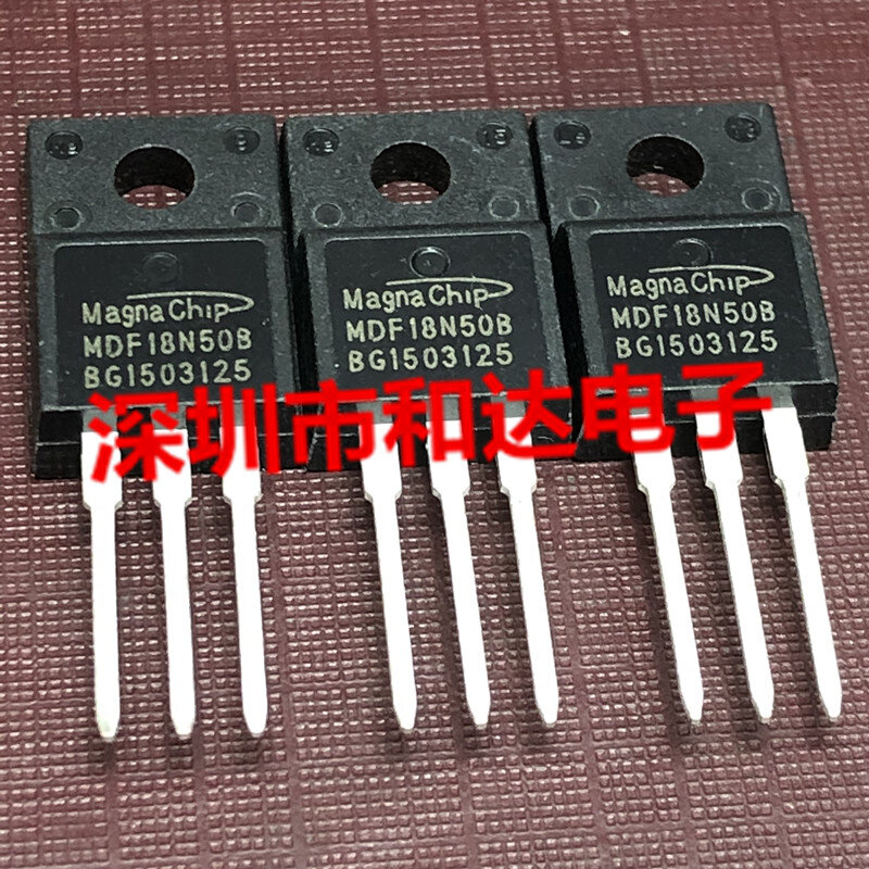 (5ชิ้น) MDF18N50B TO-220F 500V 18A / P10NK90ZFP STP10NK90ZFP 900V 9A / BCR8FM-14L 700V 8A / K2388 2SK2388 600V 3.5A TO-220F