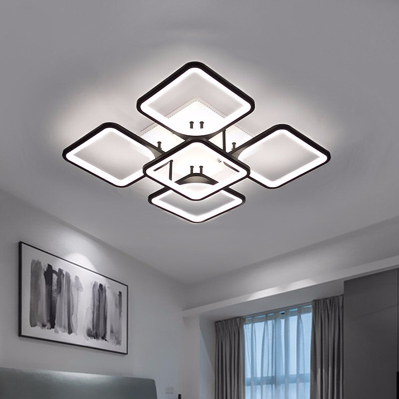 Novo led lustre para sala de estar quarto kitchern casa lustre moderno conduziu a lâmpada do teto lustre iluminação