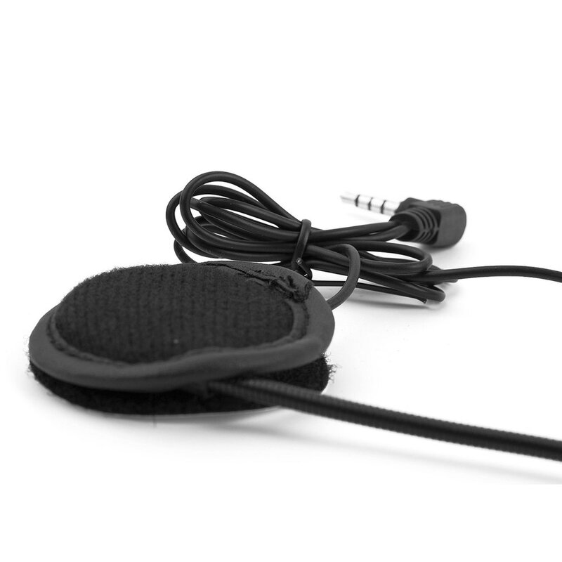 Universal Motocicleta Capacete Intercom, microfone alto-falante, fone de ouvido Bluetooth, Interphone Clip, V4, V6