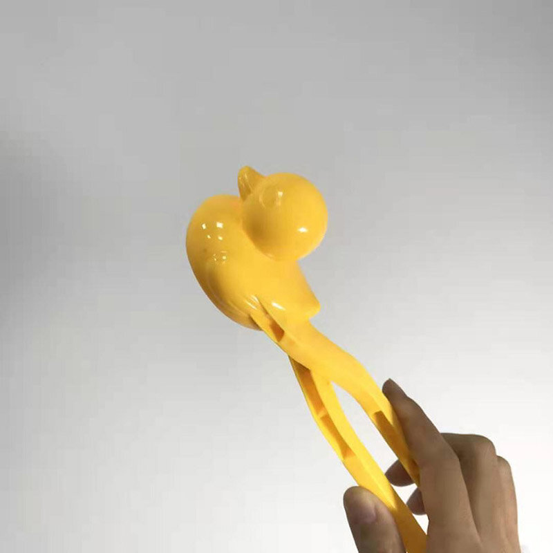 1 sztuk Snowball Maker plastikowy klips dzieci odkryty piasek kula śnieżna formy zabawki walka kaczka Snowman Maker klip zabawka dla dzieci