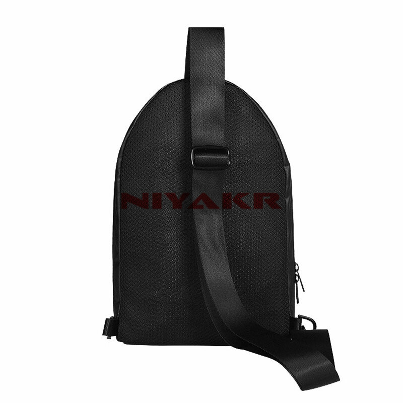 Saco de peito moda unisex impermeável bluetooth led saco de ombro sling sacos logotipo personalizado popular