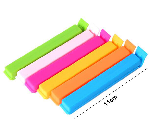 Portable New Kitchen Storage Food Snack Seal Sealing Bag Clips Sealer Clamp Plastic Tool Kitchen Accessories