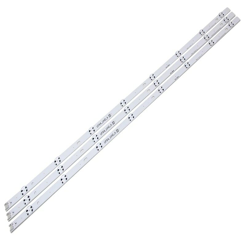 LED Backlight Strip Line Régua, bandas 850mm para LG 43UH6030, 43UH603V, 43UH6100, 43UH6107, UHD direto, 1Bar, tipo 24EA