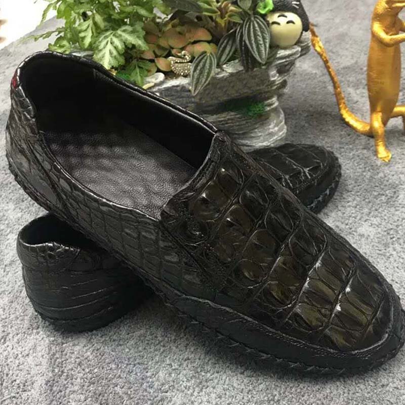 Xinepiju Mannen Schoenen Krokodillenleer Mannen Schoenen Cocodile Schoenen Nieuwe Collectie Mode