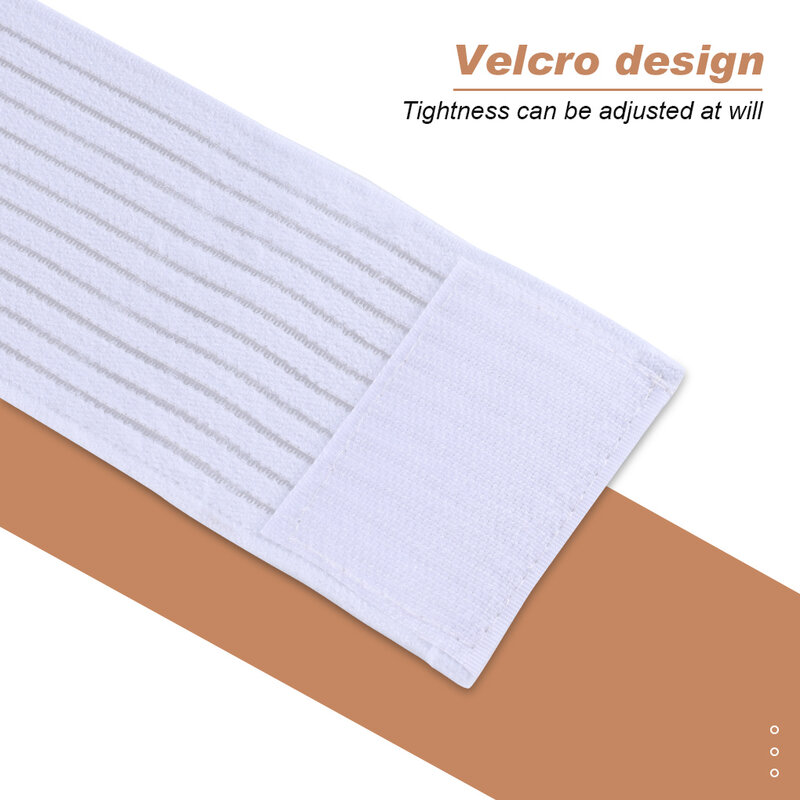Vendaje elástico autoadhesivo, cinta protectora portátil de nailon para exteriores, color blanco, 70cm, protector de tobillo