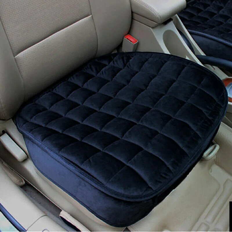 Cojines de asiento de coche antideslizantes para Lada Vesta E1 X20, paño flocado que mantiene el calor, Protector automático, accesorios de invierno