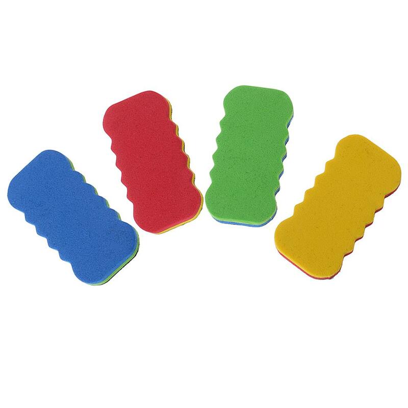 1 Pc Colorful Pulisci Lavagna per Shorts Del Bordo Asciutto Multi Colore Ufficio Scuola di Alimentazione