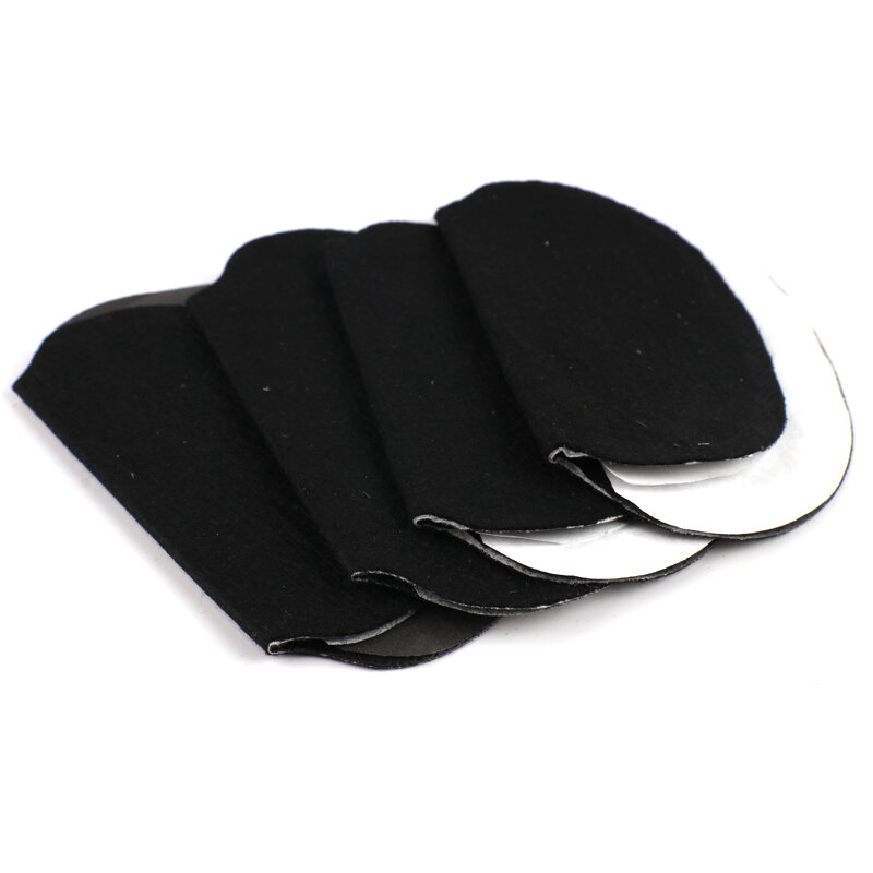 Одноразовые вкладыши для пота 20 шт. (10 пар), летние наклейки для подмышек, прокладки из черного хлопка для защиты подмышек от пота, впитывающие защитные накладки