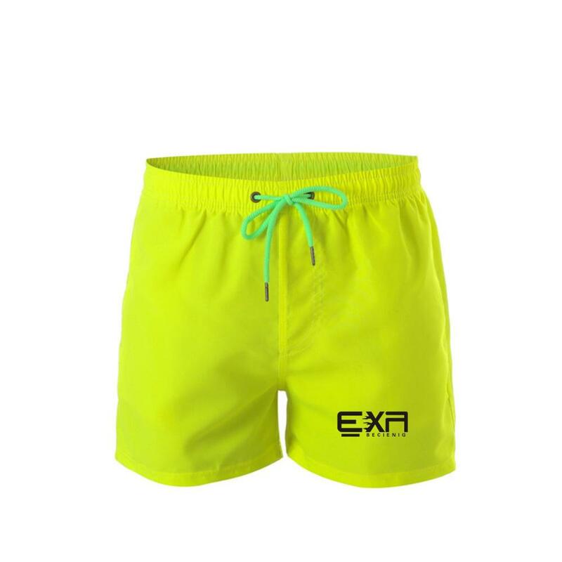 Summer men beach surfboard shorts brand print breathable beachwear shorts men's swimming trunks Intranet mens swim short pants