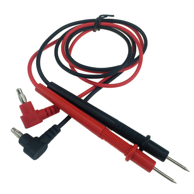 Junejour multímetro sonda universal Pin de prueba para medidor Digital punta de aguja multímetro probador Cable de lápiz de sonda de plomo