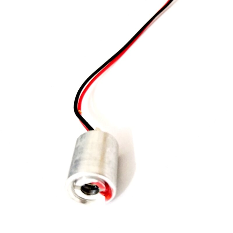Modul Diode Laser merah Mini 650nm 80mw 12mm * 15mm 2.5V bentuk Dot