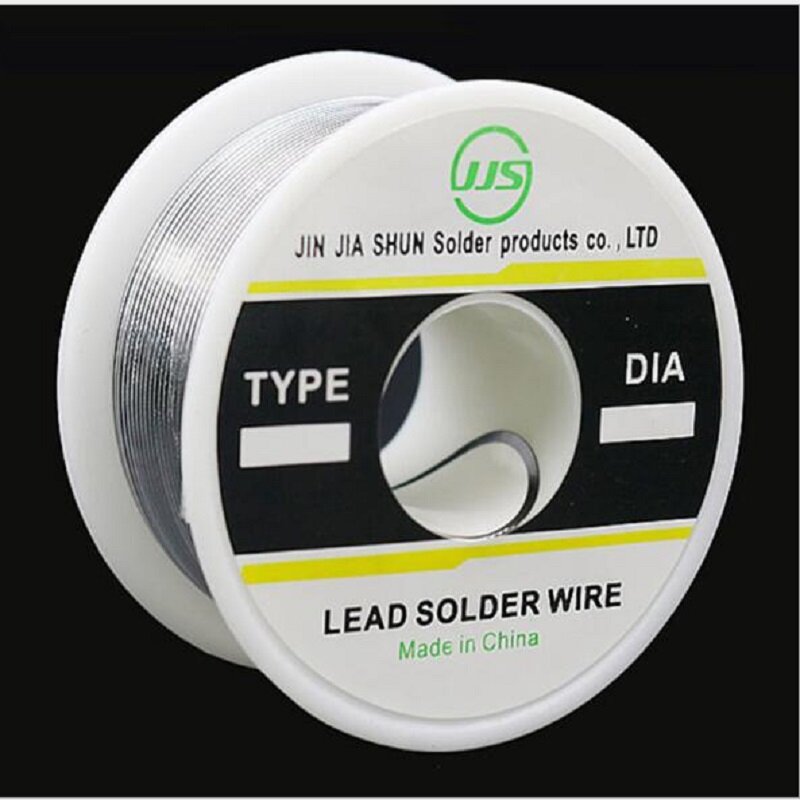 Manufacturer direct sales 60 / 40 tin wire with lead solder wire high activity lead tin wire 100g small roll tin wire black stan