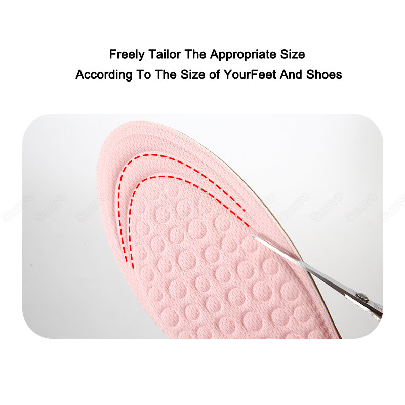 EVA Memory Foam solette invisibili con altezza aumentata per scarpe da donna suola interna inserto per scarpe solette per il sollevamento del tallone Comfort