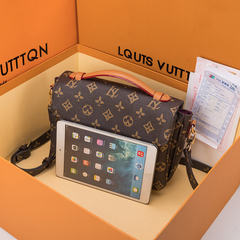 Damska torebka i torebki luksusowy projektant torba 2020 nowych moda naturalna skóra bydlęca pojedyncze ramię torba Louis marki