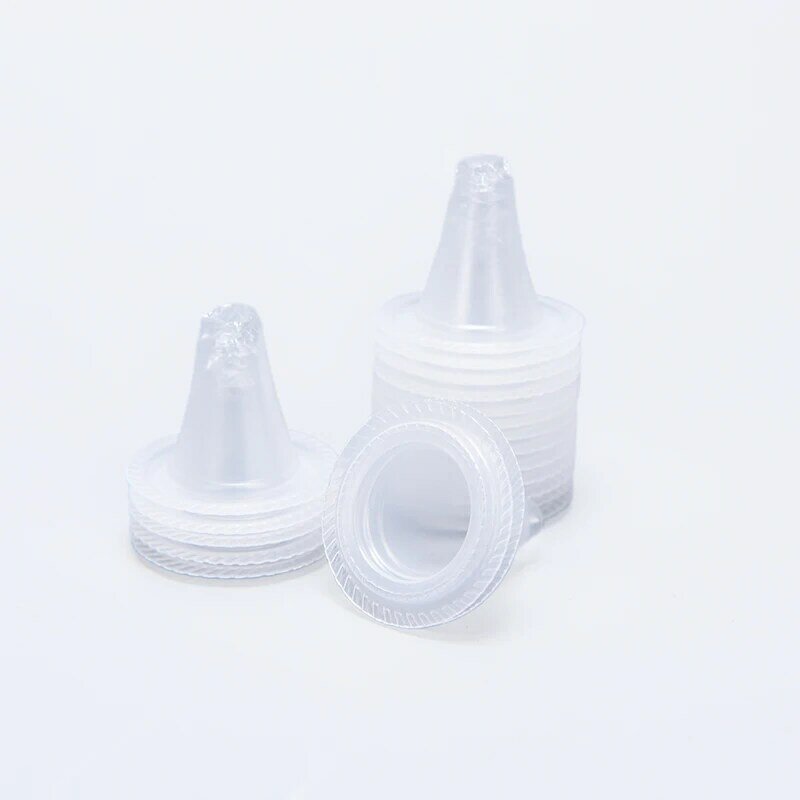 20 Pcs Oorthermometer Cover Lens Filters Sonde Cover Caps Voor Braun Thermoscan 7.6*3*2.8Mm