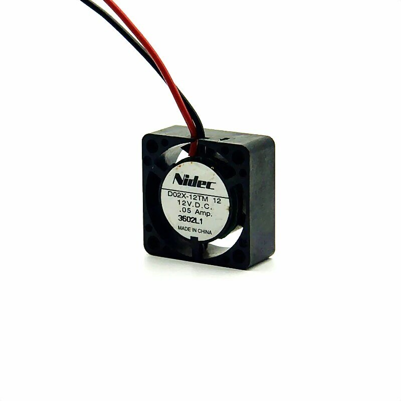 Microventilador de refrigeración Original de 2,5 cm, 12V, 0.05A, D02X-12TM, 2510, disco duro ultrasilencioso, ventilador para notebook