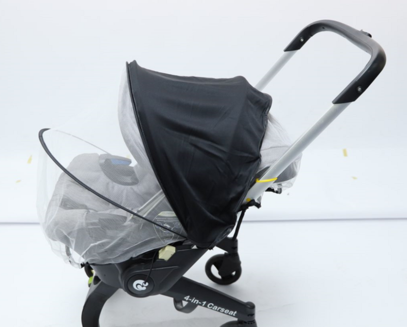 Wymień akcesoria do wózka dziecinnego dla Doona moskitiera pokrowiec przeciwdeszczowy torba podróżna skórzany pokrowiec na stopy wacik kosmetyczny pyłoszczelne siedzenia samochodowe