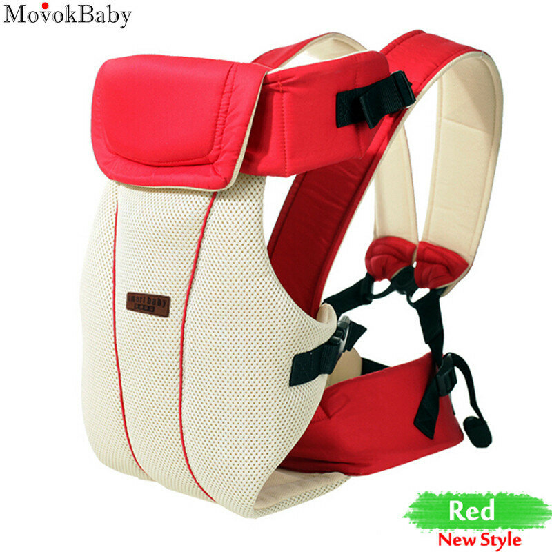 Canguru para carregar bebês, crianças, respirável, ergonômico, com bolsa para quadril