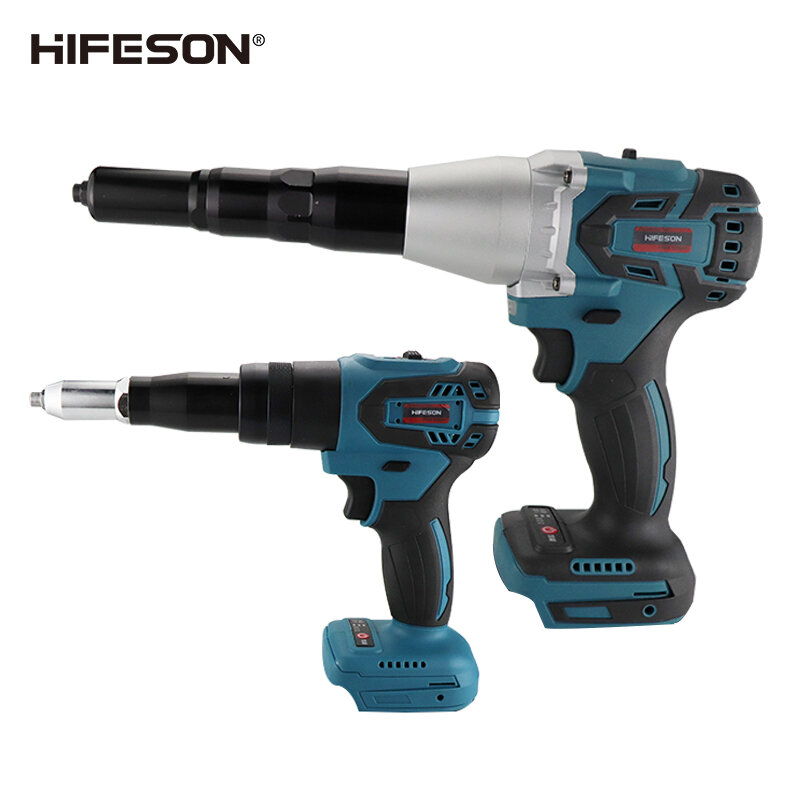 Hifesaon-充電式電動リベットガン,2.4mm-4.8mm,ポータブルリベット,電気