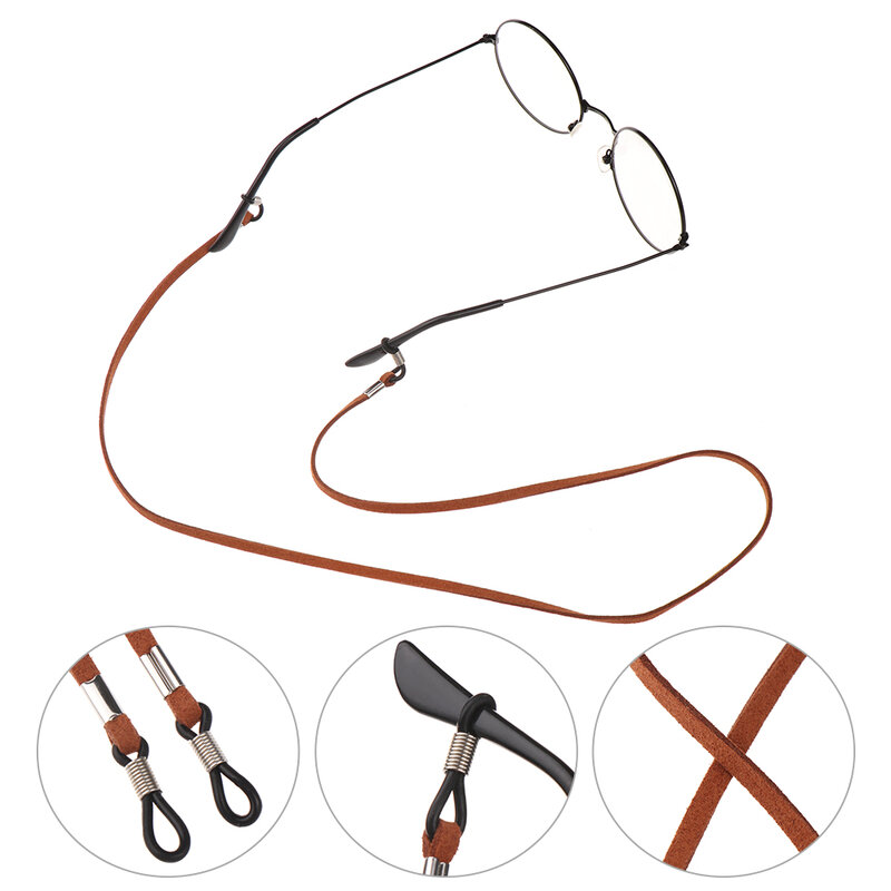 Correa de silicona para gafas, cadena para gafas de sol, soporte de cordón de alta elasticidad antideslizante, 12 colores, 1 unidad
