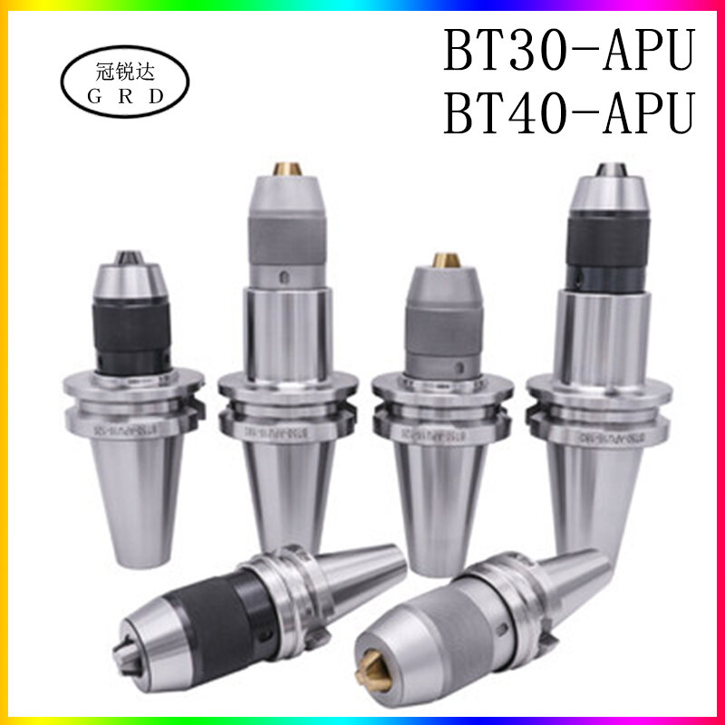 BT30 BT40 bohrfutter schaft BT30 BT40 APU08 APU13 APU16 schaft selbst anziehen drill clamp mit hoher präzision 0,08mm werkzeug halter