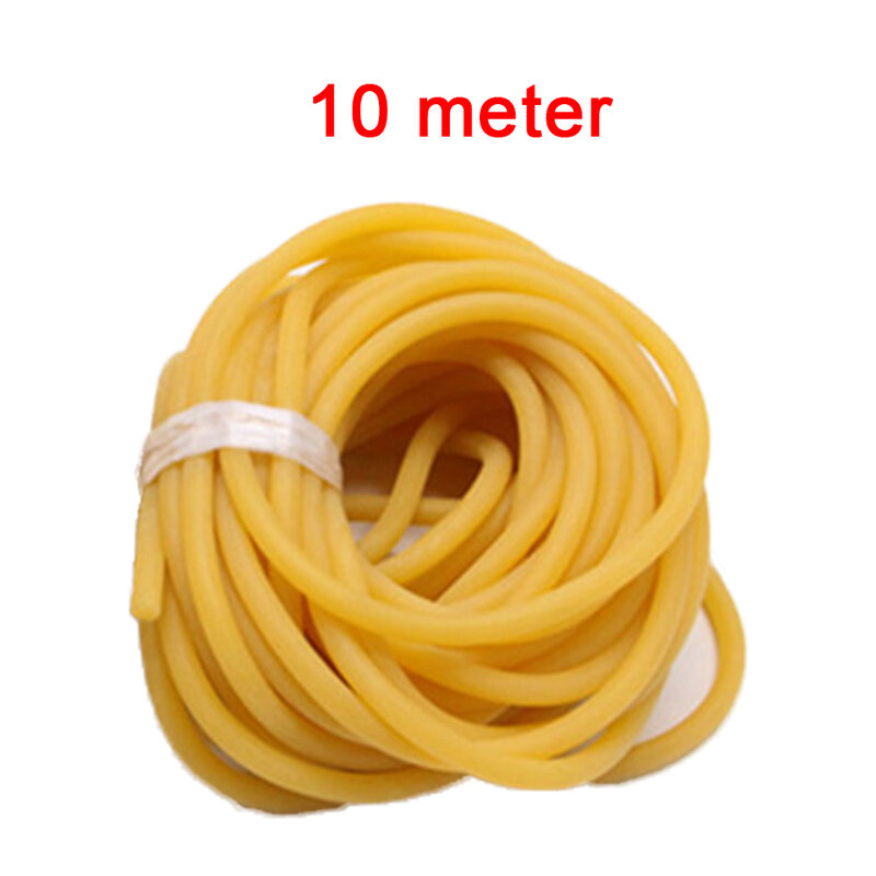1pc Latex Band 1-10M Natural Elastic Solid Latex Rubber Band Tube For Slingshots Diameter 5mm Outdoor Target Accessories