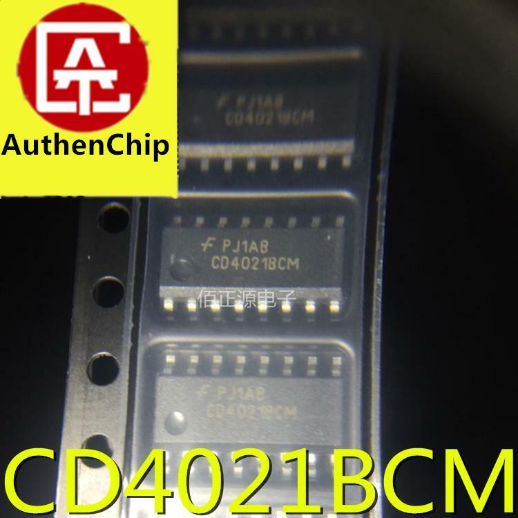 10 Uds 100% original nuevo en stock CD4021BCM CD4021 HEF4021BT SMD SOP16 lógica chip