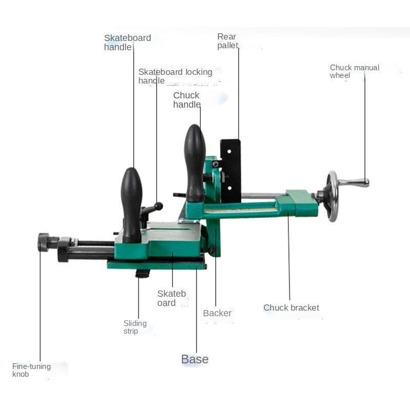 H7583 Woodworking Desktop Tenoning Machine Special Tenon Saw Tenoning Fixture Desktop Tenoning Machine Drill Tool NEW