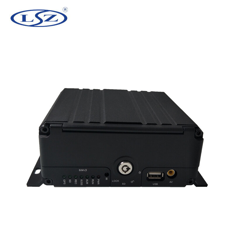 Dvr Seluler Hard Disk MDVR Mobil HD GPS 1080P Tipe Ekonomi 4 Saluran