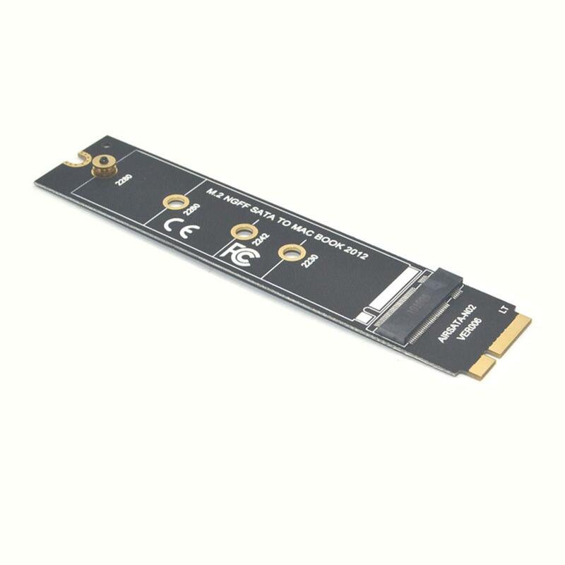 H1111Z M2 SSD адаптер разъем M.2 NGFF SATA SSD конвертер адаптер Райзер Riser Card для Apple 2012 MacBook Air A1465 A1466 Новый