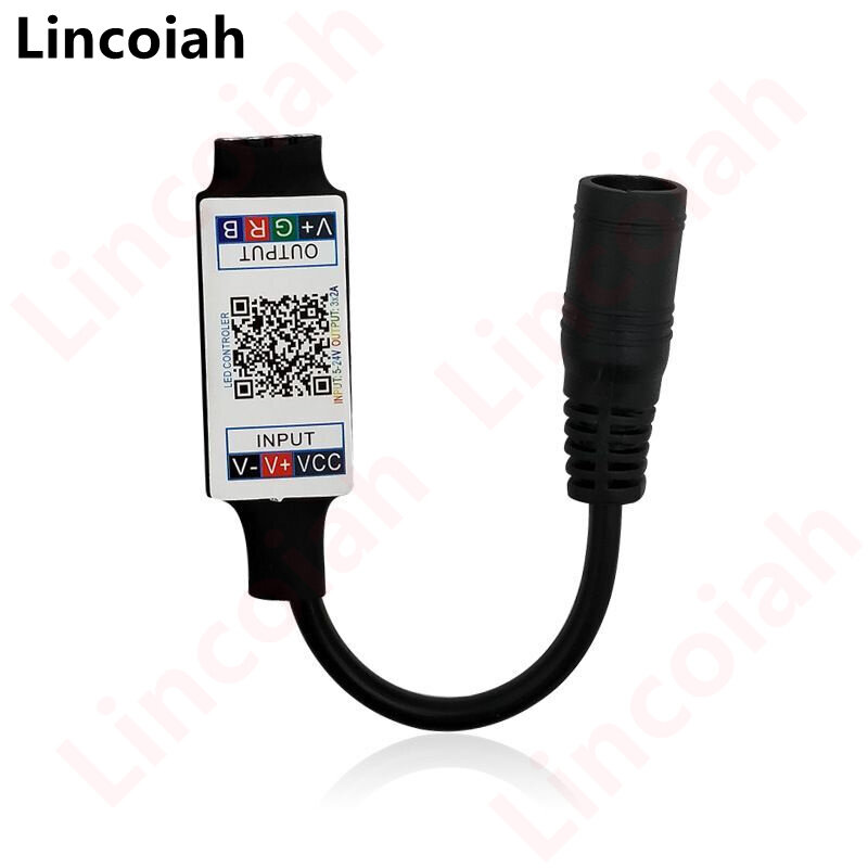 Mini RGB Bluetooth-kompatiblen Controller DC 5V 12V 24V Musik Bluetooth BT Smart APP LED Controller für RGB LED Streifen Licht