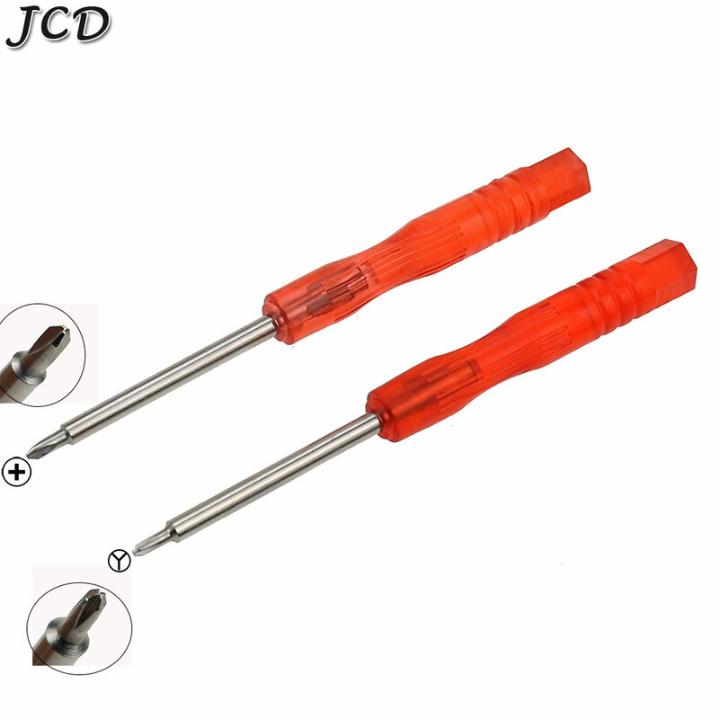 JCD Tri-Flügel Schraubendreher Schraube Fahrer für GBC GBA SP für GBM Wii für 3DS XL Für DS Lite für NDSL für NDSi Reparatur Werkzeug