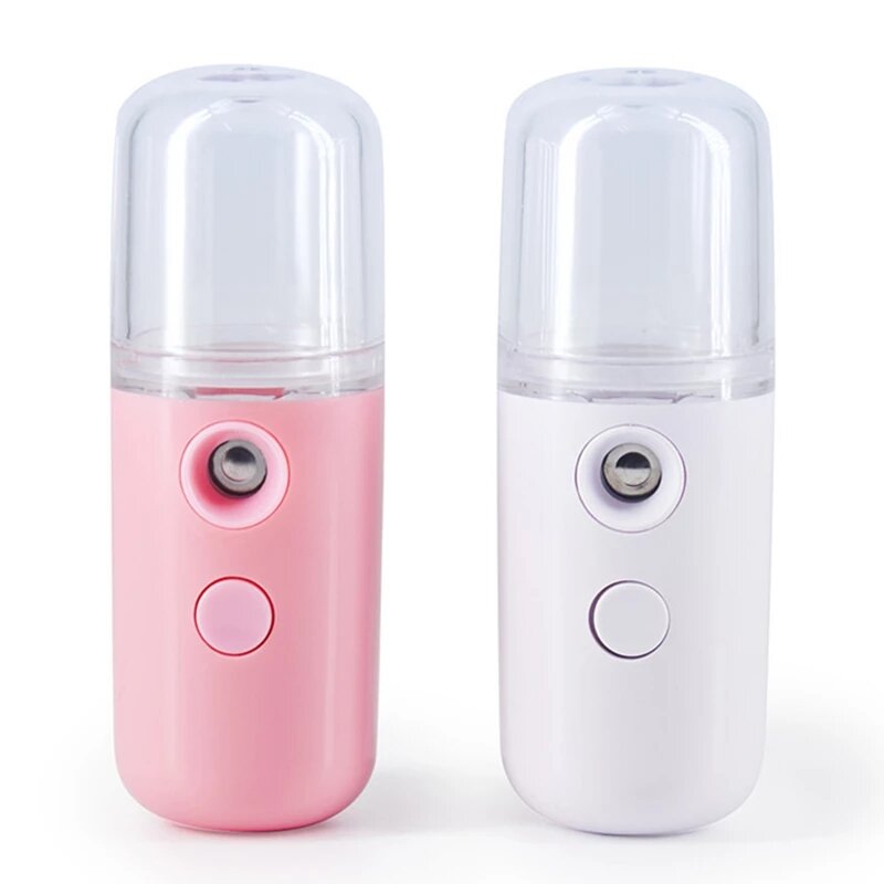1PC Water Replenishment Device USB Charging Spray Device Facial Humidifier Portable Handheld Facial Beauty Device