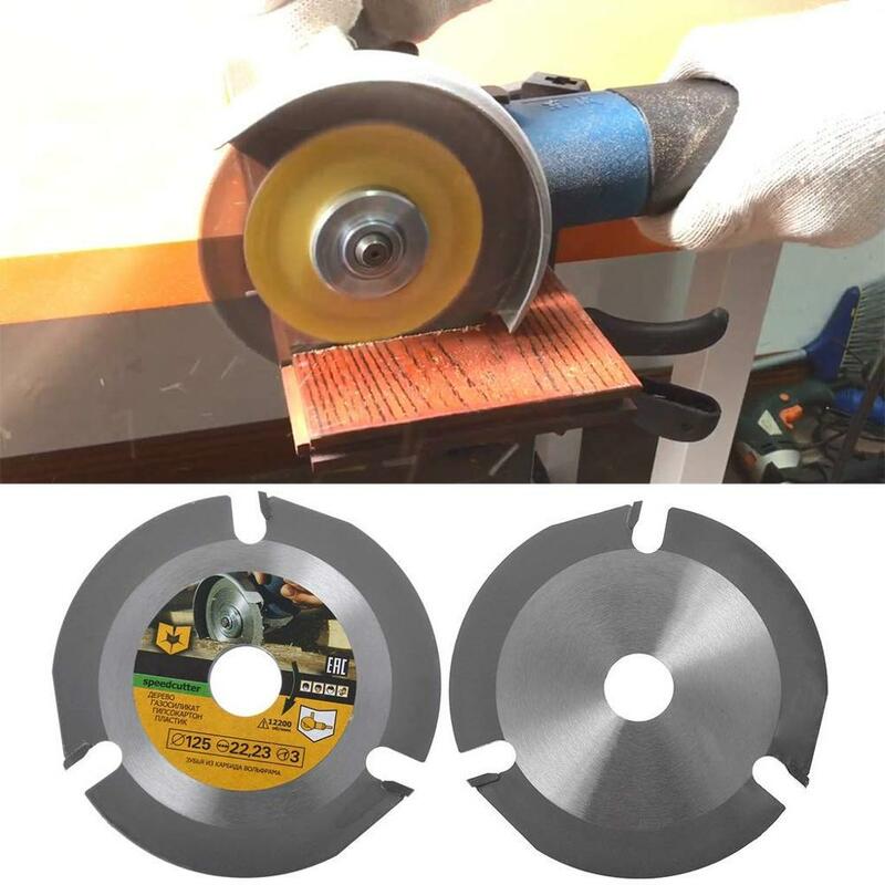 125mm 3T lama per sega circolare smerigliatrice Multitool disco per sega disco in metallo duro con punta in metallo duro utensile per intaglio disco lame Multitool