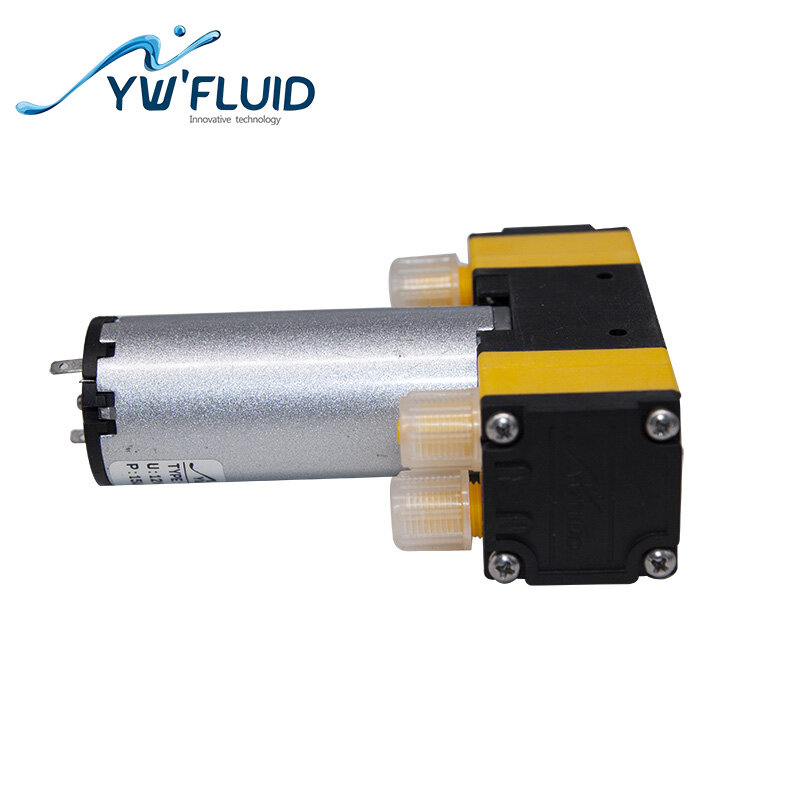 YWfluid 24/12V długa żywotność silnika prądu stałego mini membrana powietrza/pompa cieczy używana do maszyn do dializy YW05B-DC