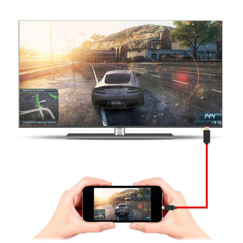 HobbyLane Micro USB zu HDMI 1080P HD TV Kabel Adapter für Samsung s3 s4 s5 note2 note3 note4