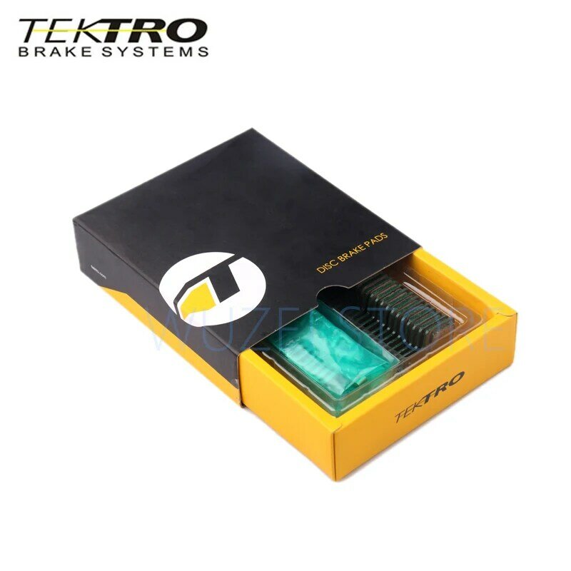 TEKTRO-Pastillas de freno de disco E10.11 para bicicleta de montaña y carretera, pastillas de freno plegables para MT200/M355/M395/M415/M285/M286/M280
