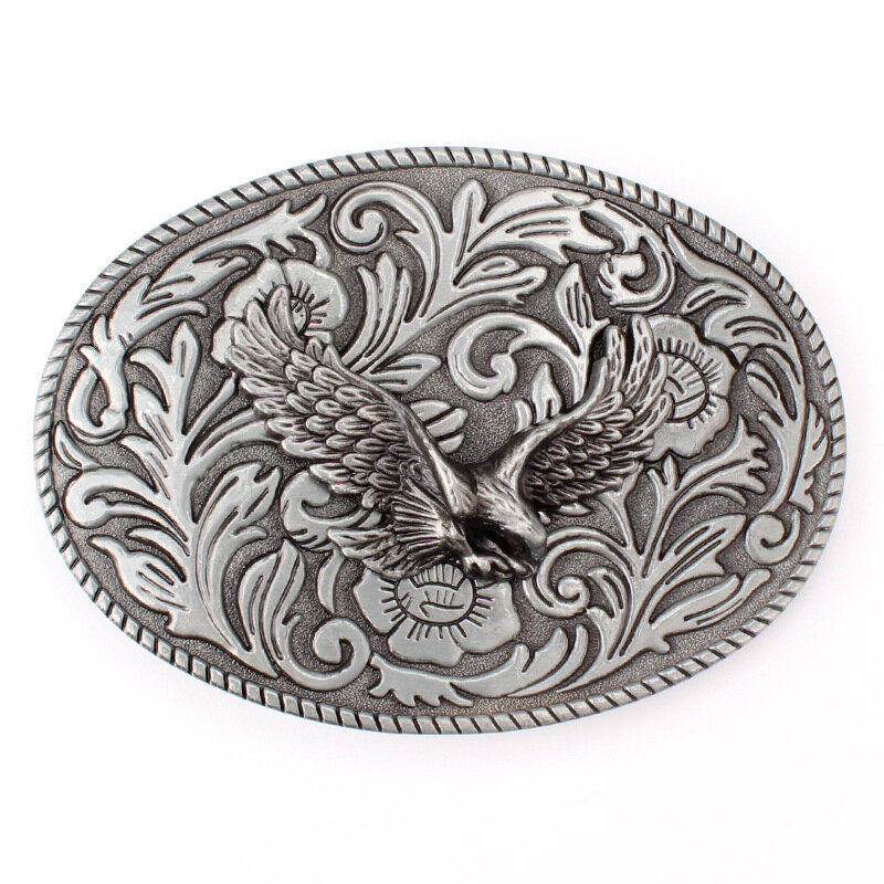 YonbaoDY Belt Buckle Chinese Tang Dynasty style Court retro Eagle pattern for 3.8cm belt