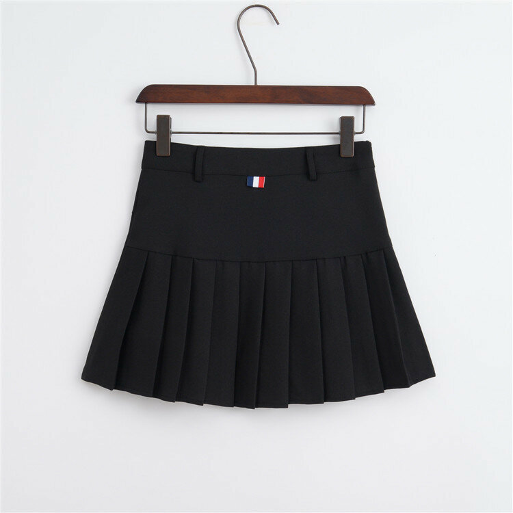 Faldas de Golf de estilo Preppy para Mujer, Falda plisada de cintura alta, minifalda de tenis, 6 colores, novedad de verano
