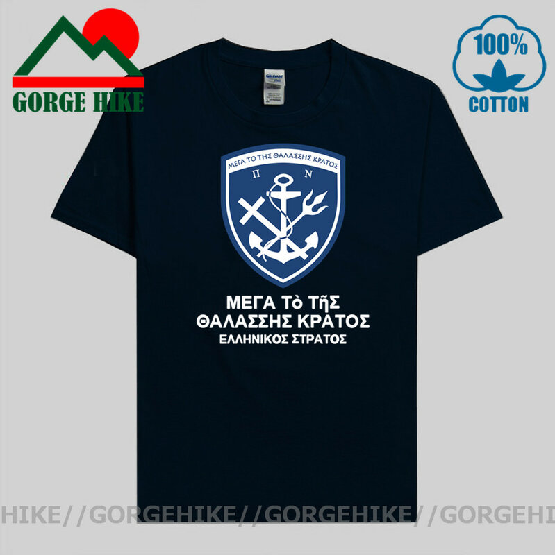 Greece Greek GRC GR Marines Tops Short sleeve clothes country Army Tactical Military mens t shirt summer Fashion cotton Tshirts