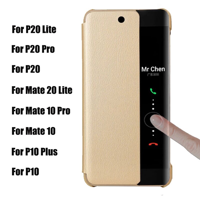 Casing Ponsel Kulit Sampul Flip untuk Huawei P30 P40 Pro P20 Mate 20 Lite X 10 P10 Plus Mate20 Mate10 P 30 P30pro P20pro Mate20pro