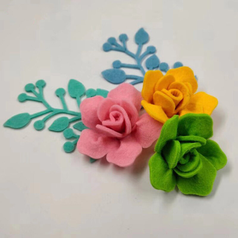 Rose Flowers Wooden Die 2019 New Craft Dies For Embossing Paper Card Making Scrapbooking Decoration