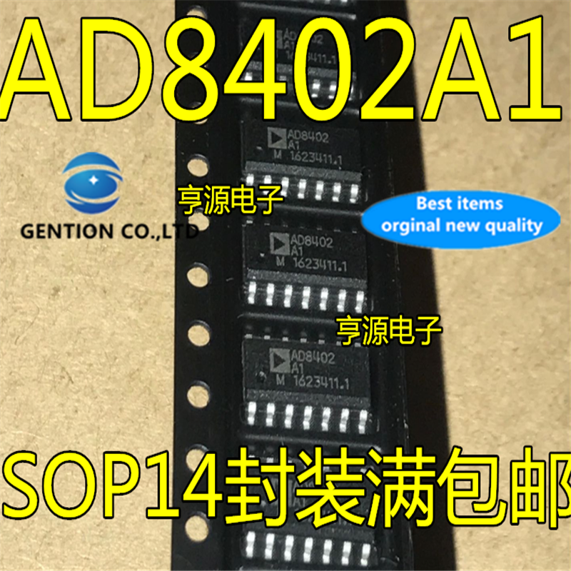 Chip de potenciómetro Digital SOP-14, nuevo y original, 5 uds., AD8402A1, AD8402AR1, 100%