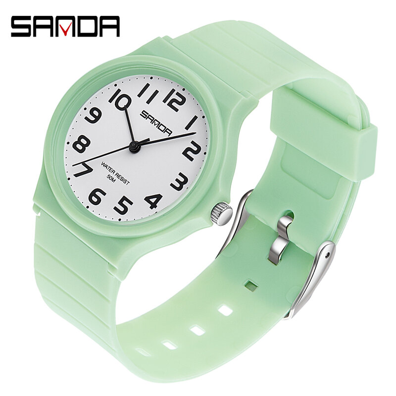 2020 Sanda водонепроницаемые спортивные часы, женские модные роскошные Цифровые часы, женские часы, Relogio Feminino Reloj Mujer