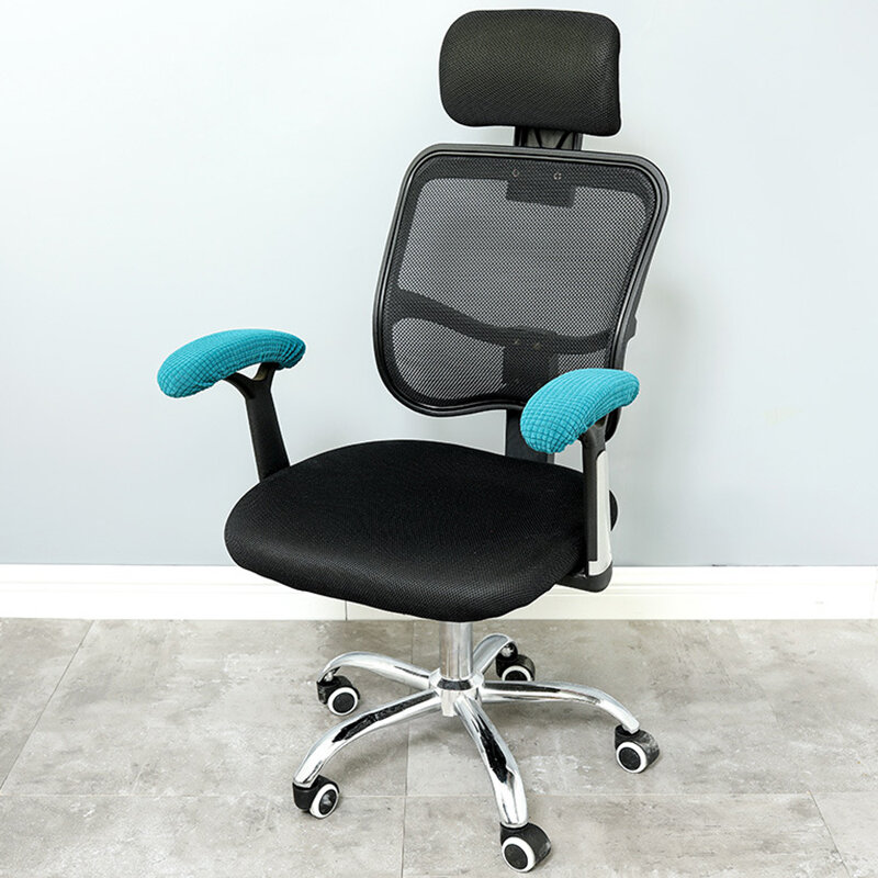 Funda para Reposabrazos de silla a prueba de polvo, cubierta elástica para Reposabrazos de ordenador de oficina